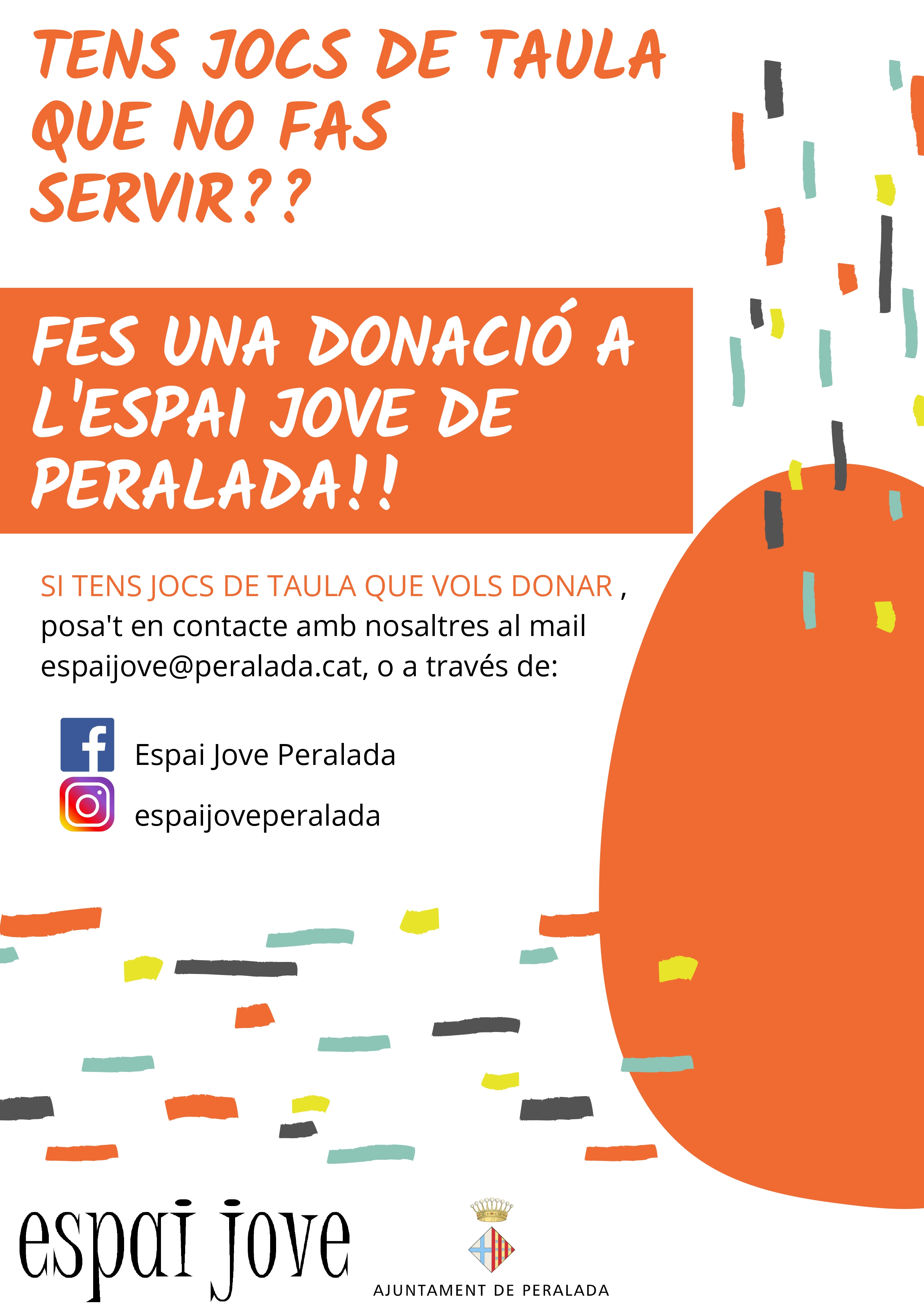 CARTELL DONACIÓ JOCS DE TAULA ESPAI JOVE DE PERALADA_page-0001
